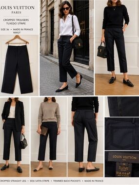 Louis Vuitton Silk Blend Jean NWOT